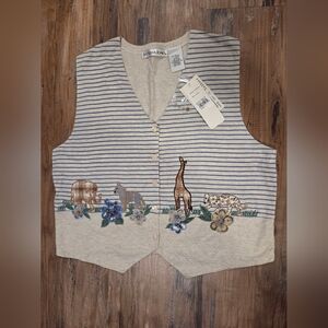 NEW Vintage Victoria Jones Vest
